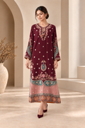 Gulnaar Embroidered Silk – Unstitched 2 Piece