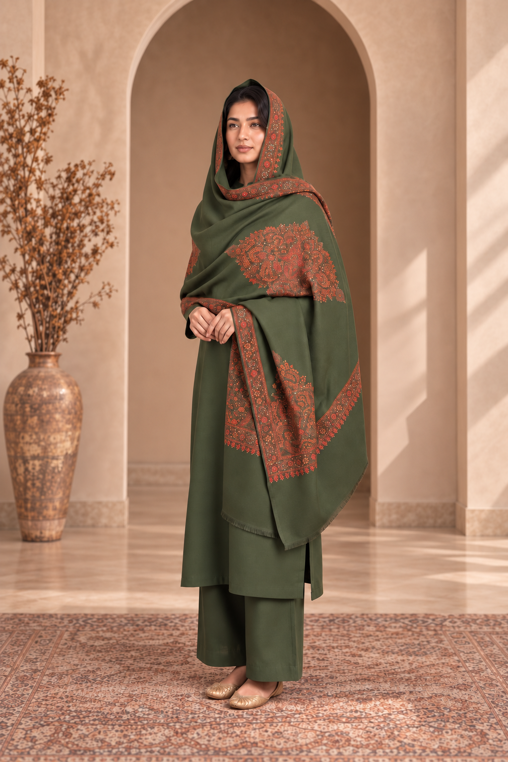 WINTER-SHAWL